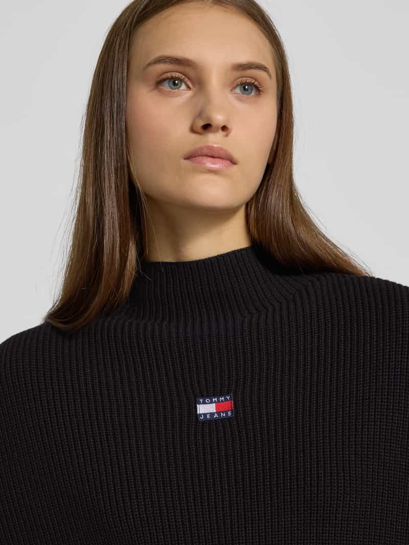 Tommy Jeans Relaxed fit gebreide pulllover van puur katoen