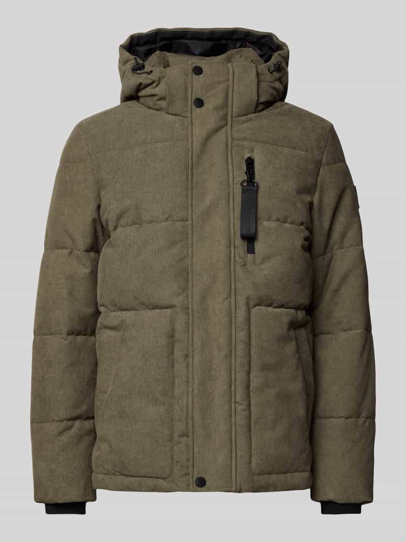 Tom Tailor Regular fit bodywarmer met afneembare capuchon
