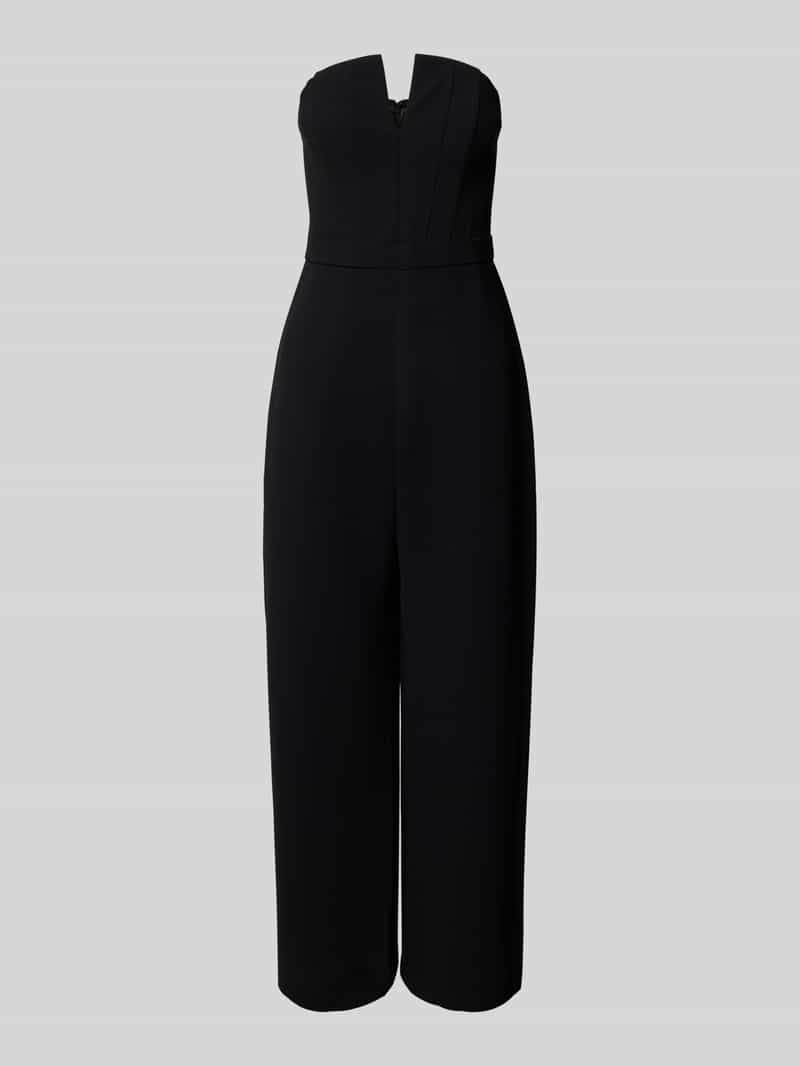 Jumpsuit in bandeaudesign