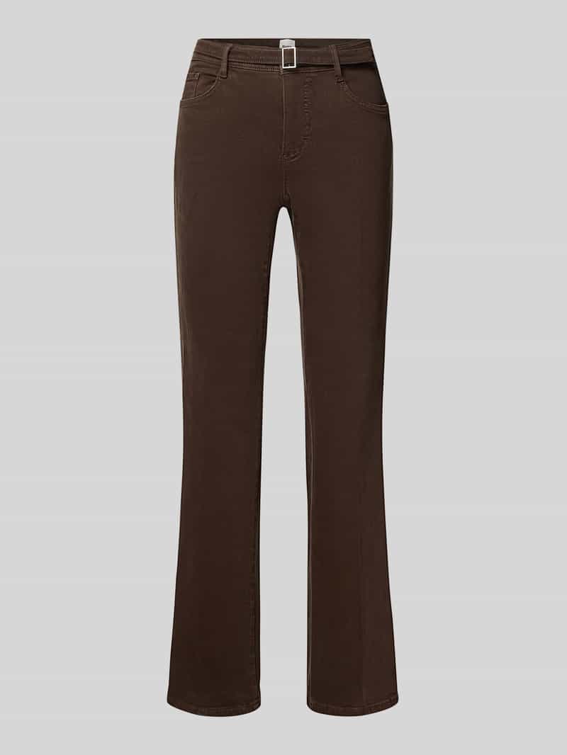 BRAX Flared fit jeans met riem model 'STYLE.MARY'