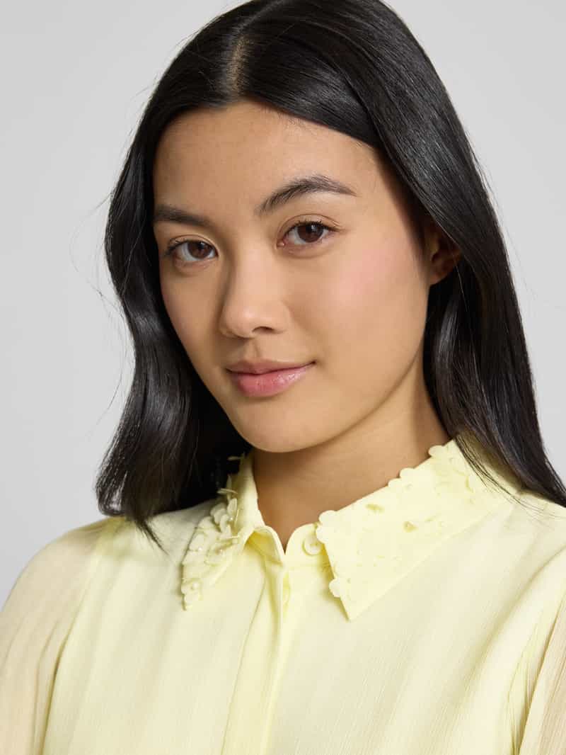 Marc Cain Regular fit blouse met applicaties