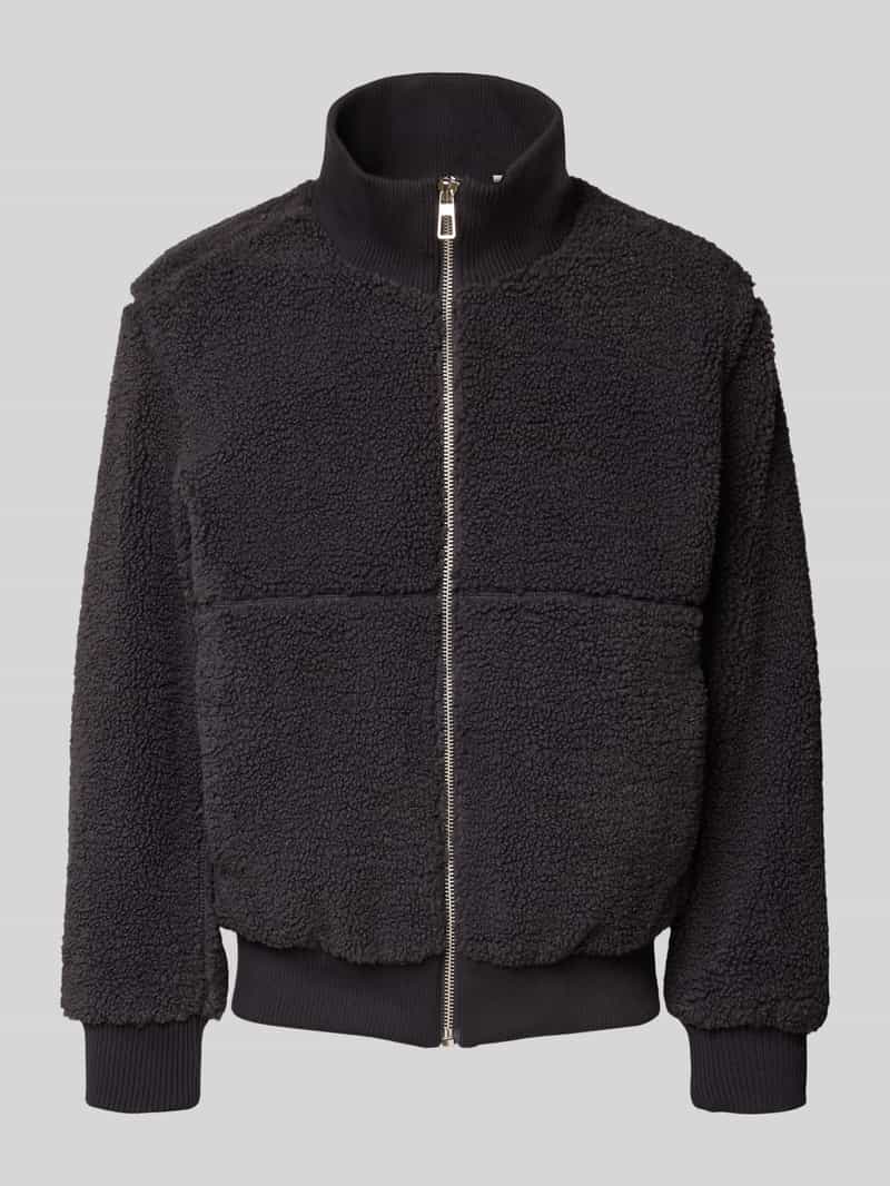 Only & Sons Regular fit bomberjack in de look van imitatiebont model 'RAY'