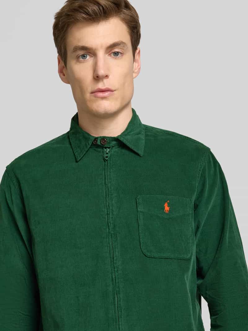 Polo Ralph Lauren Regular fit vrijetijdsoverhemd met ritssluiting model 'OSACA'