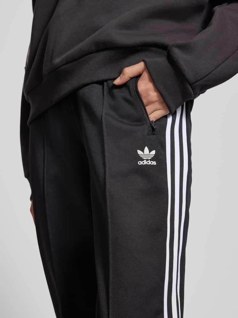 adidas Originals Regular fit trainingsbroek met labelprint model 'BECKENBAUER'