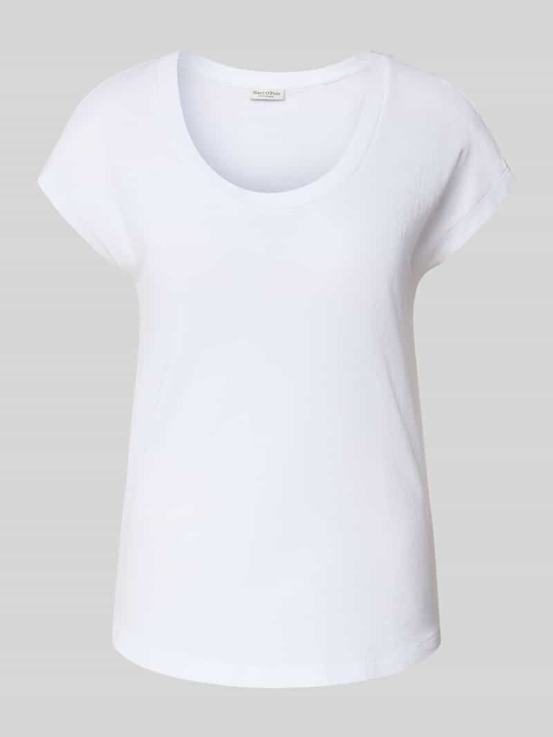 Marc O'Polo Regular fit T-shirt van puur katoen