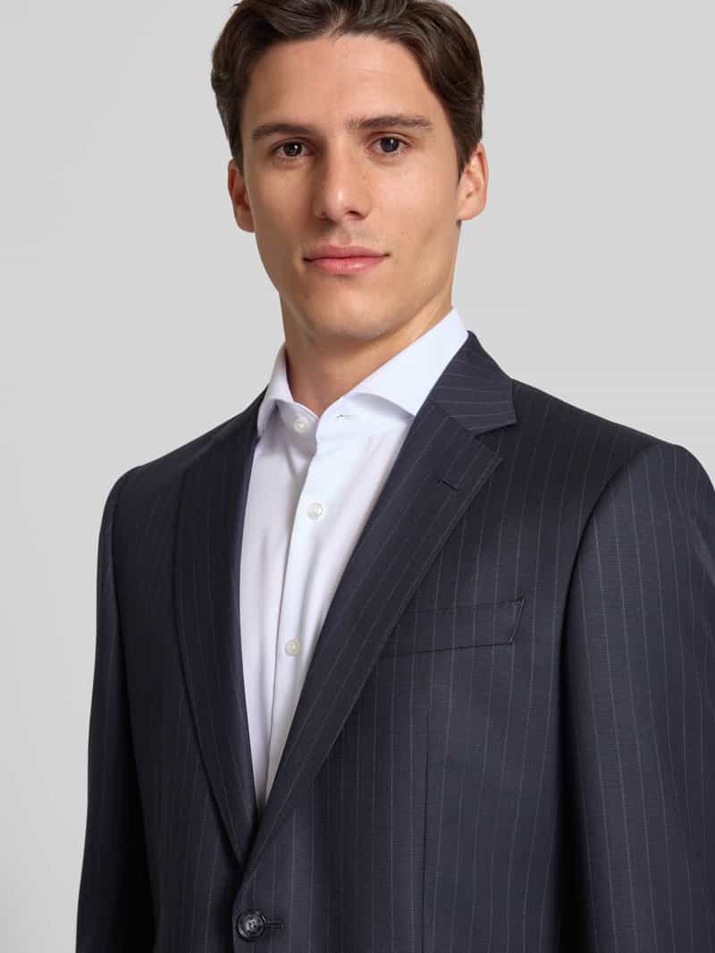 Boss Slim fit pak van gestreepte scheerwol