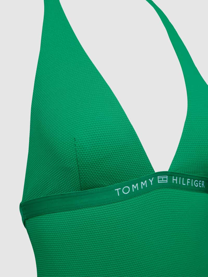 Tommy Hilfiger Badpak met structuurmotief