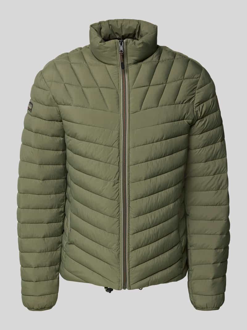 Napapijri Regular fit gewatteerd jack met gevoerde opstaande kraag model 'Lapaz'