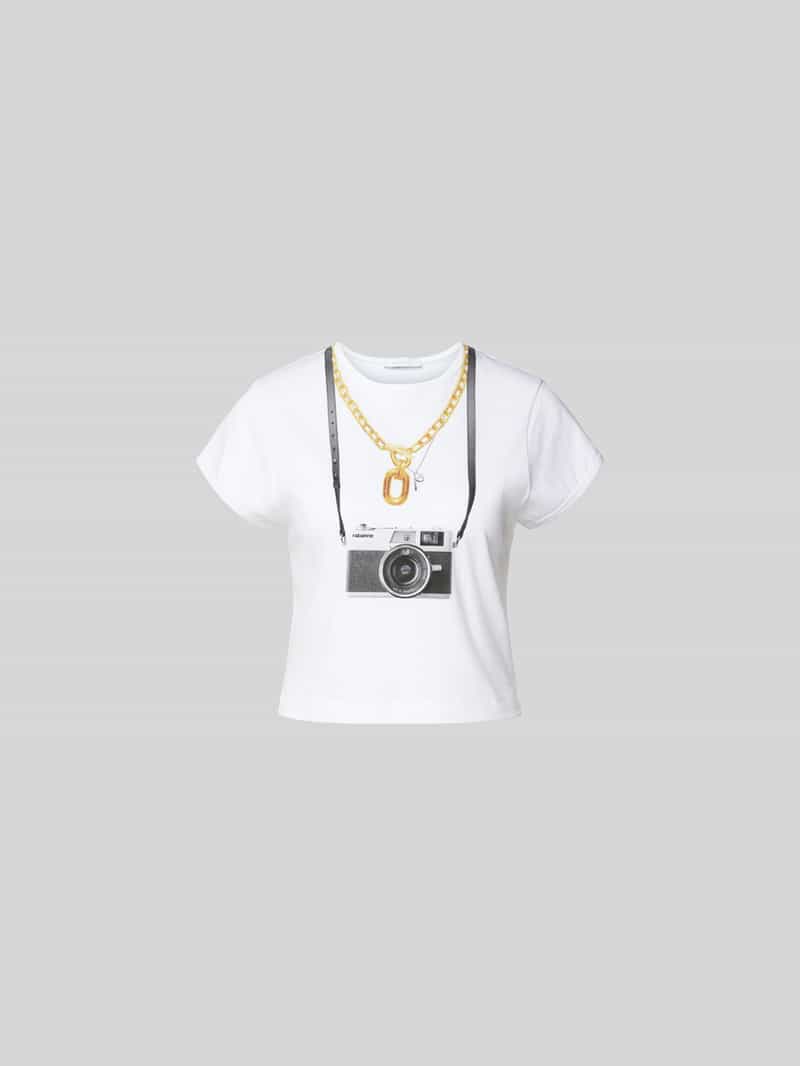 T-shirt met logoprint