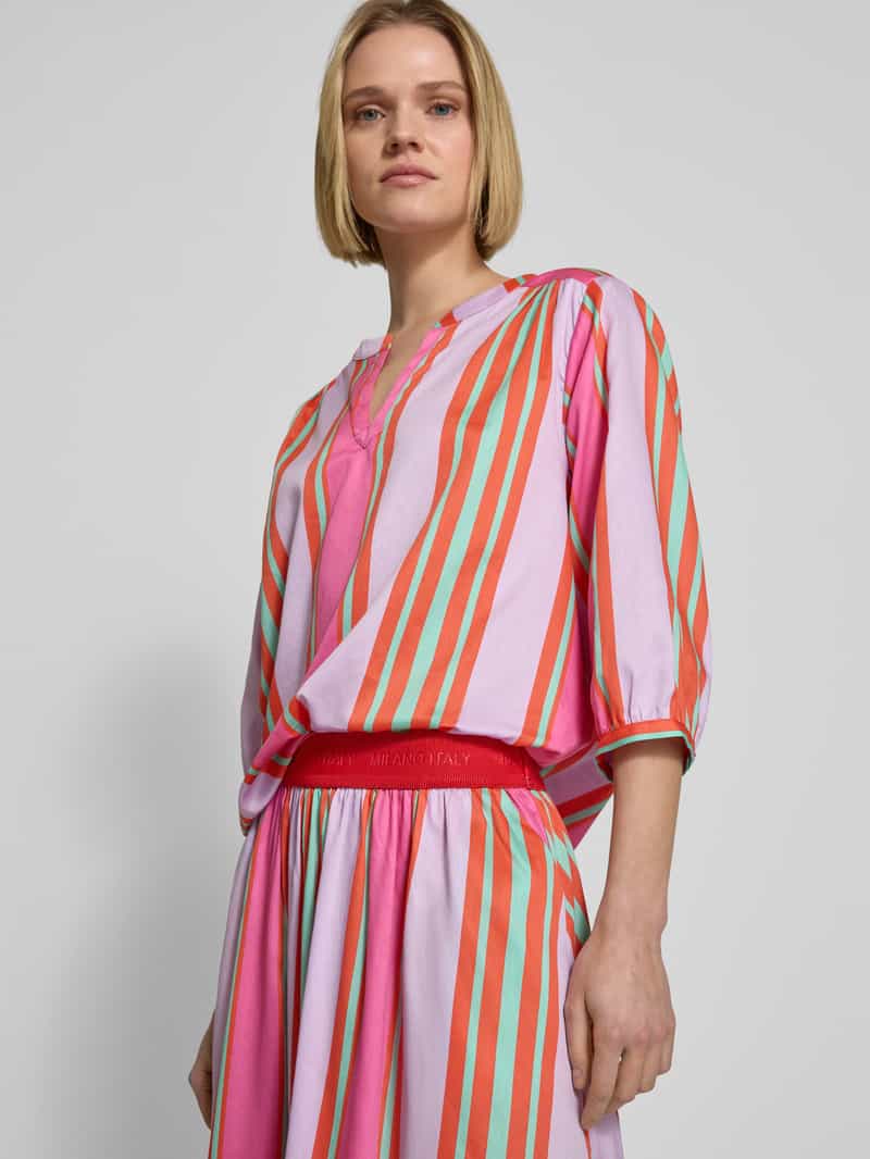 milano italy Midirok met elastische band met label