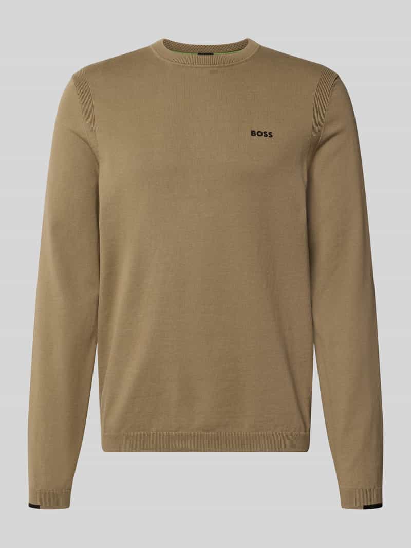 Regular fit pullover van pure katoen model 'KN_Ever-X'