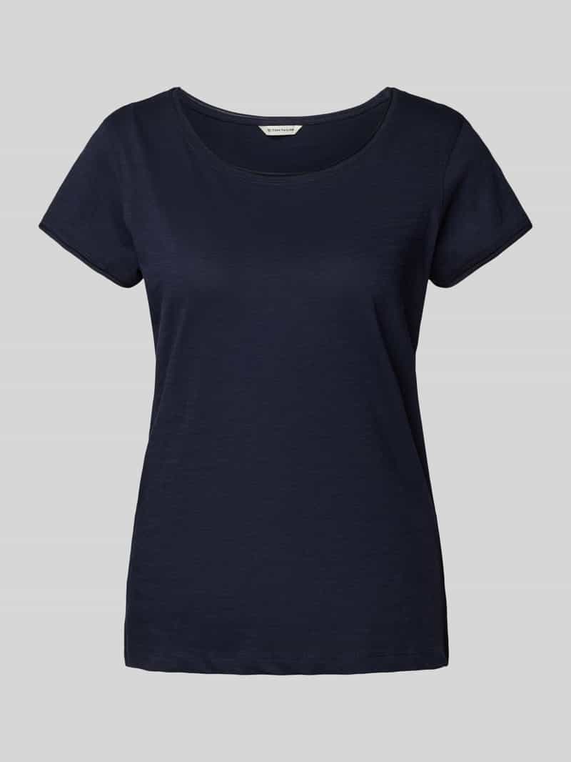 Tom Tailor Regular fit T-shirt van puur katoen