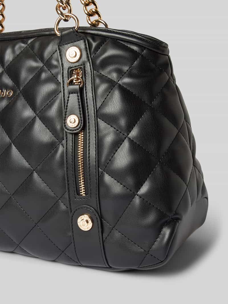 Liu Jo White Handtas met labeldetail model 'KATE'
