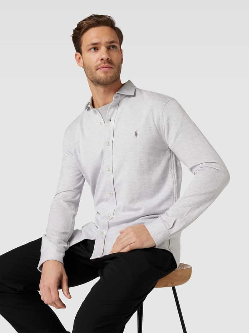 Polo Ralph Lauren Slim fit vrijetijdsoverhemd met haaikraag