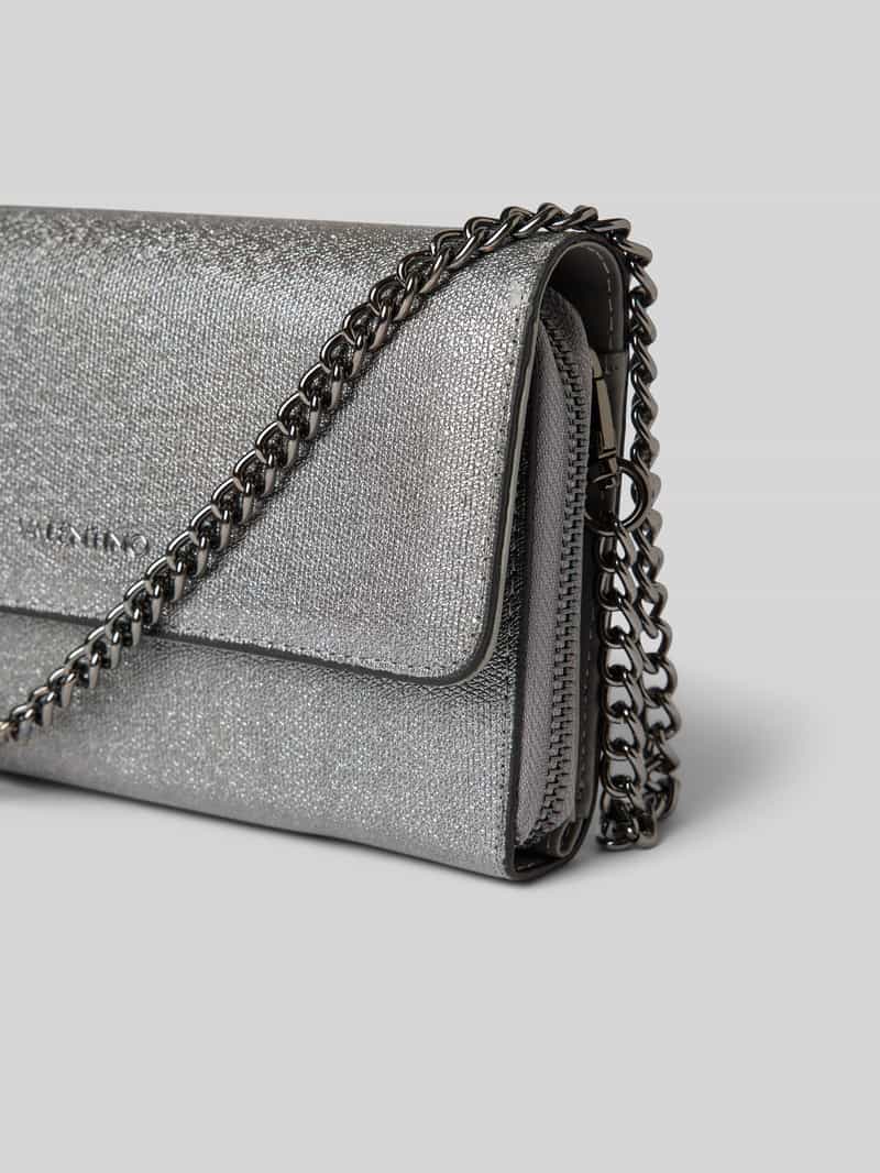 VALENTINO BAGS Clutch met labelapplicatie model 'KALUA'