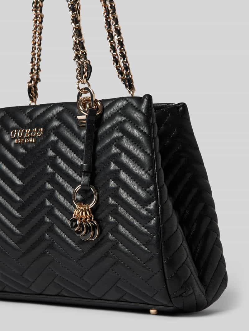 Guess Handtas met labelapplicatie model 'ANNING'