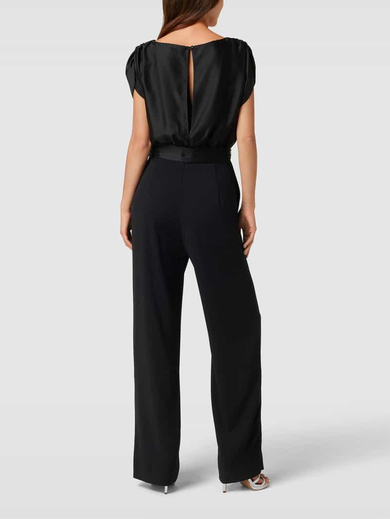 Jumpsuit met ronde hals Swing