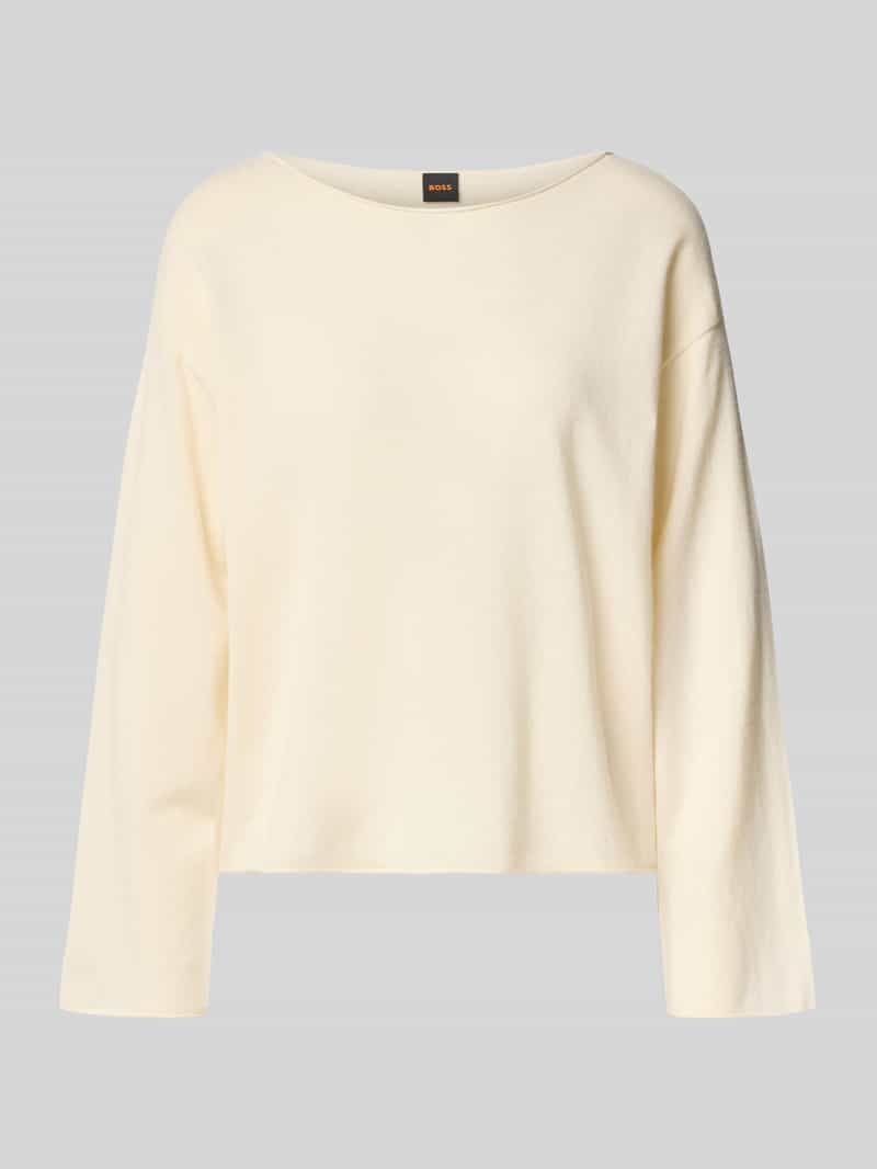 Regular fit pullover van mix van kasjmier en scheerwol model 'C_Faprosa'