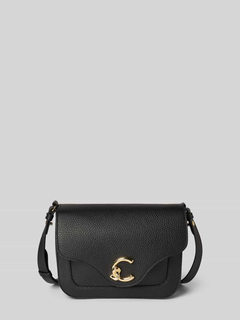Coccinelle Crossbodytas met labeldetail