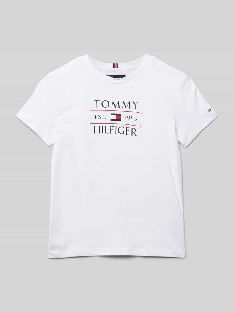 Tommy Hilfiger Teens T-shirt met labelprint