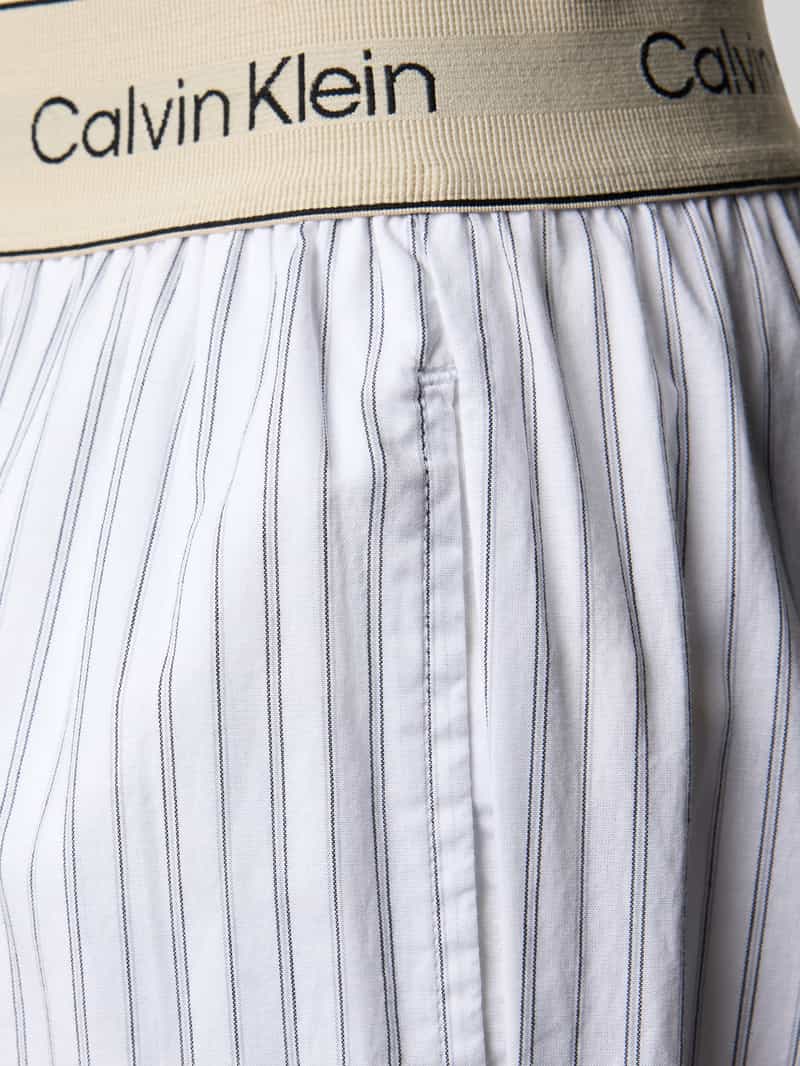 Calvin Klein Underwear Relaxed fit pyjamabroek met logostitching model 'Sleep'