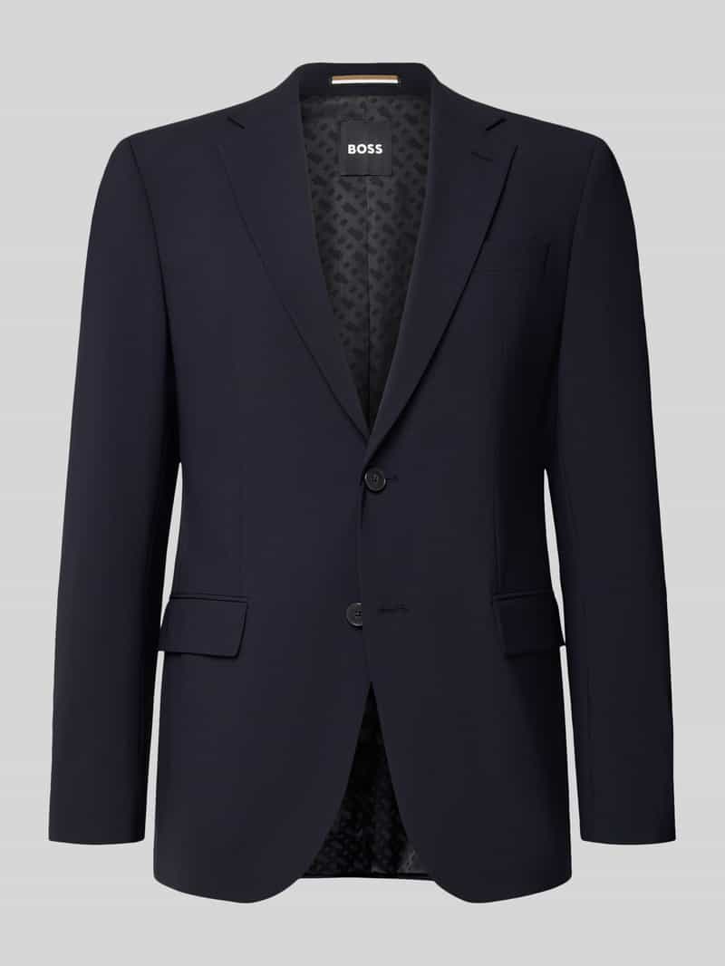 Boss Regular fit colbert van scheerwolmix model 'H-Jasper-MM-C-NF'