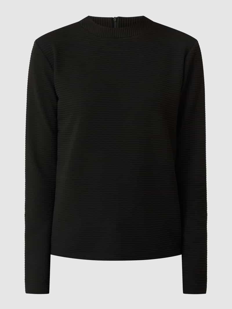 comma Pullover met ritssluiting