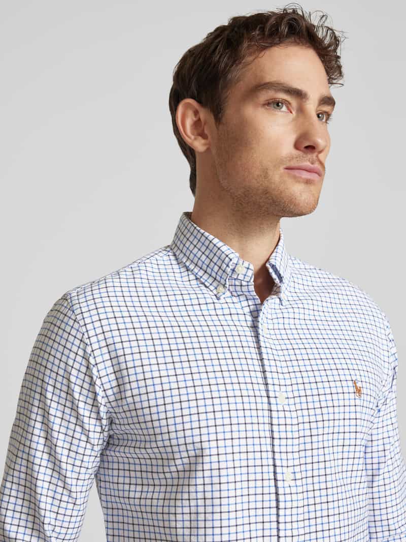 Polo Ralph Lauren Regular fit vrijetijdsoverhemd met labelstitching