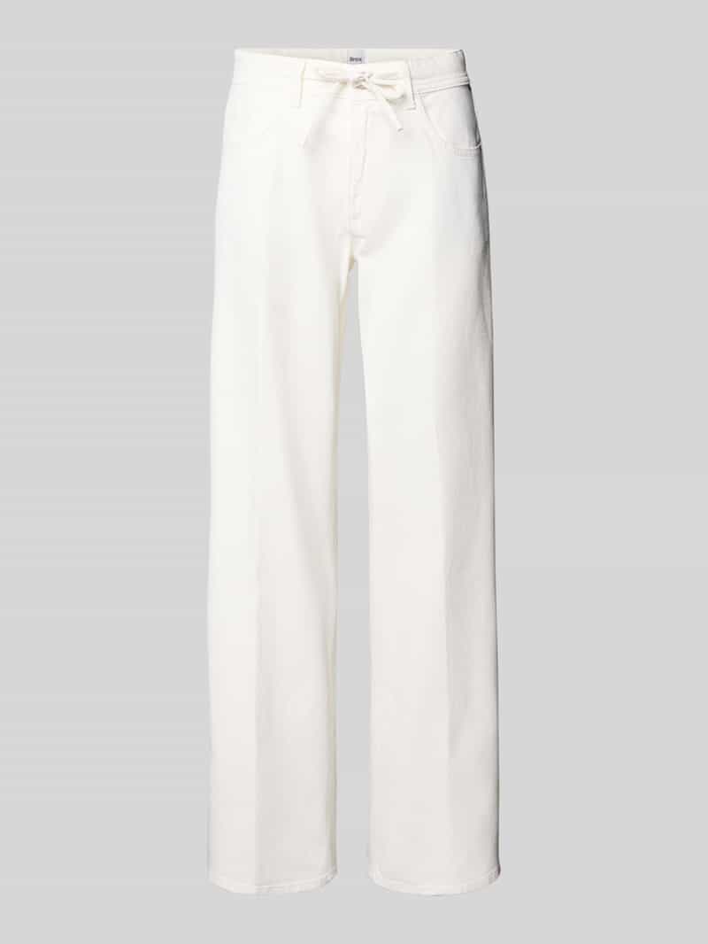 BRAX Wide fit jeans met strikceintuur model 'MORGAN'