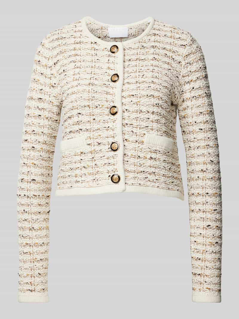 Jake*s Collection Cardigan met ronde hals