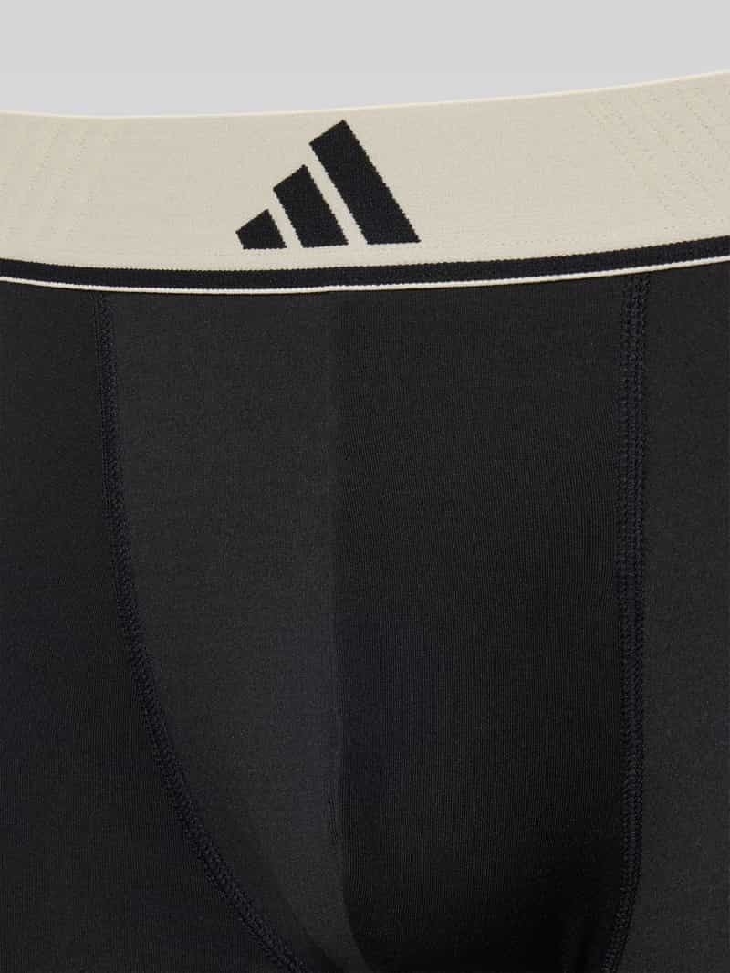 adidas Sportswear Slim fit boxershort met logostitching in een set van 3 stuks model 'Active'