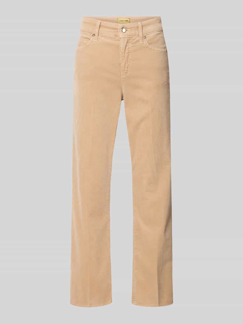 CAMBIO Corduroy broek in verkorte pasvorm model 'FRANCESCA'
