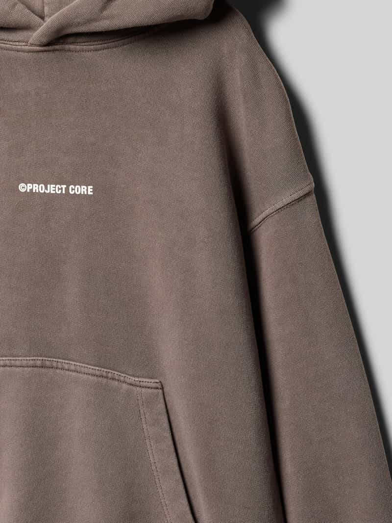 jack & jones Hoodie met labelprint model 'KINETIC'