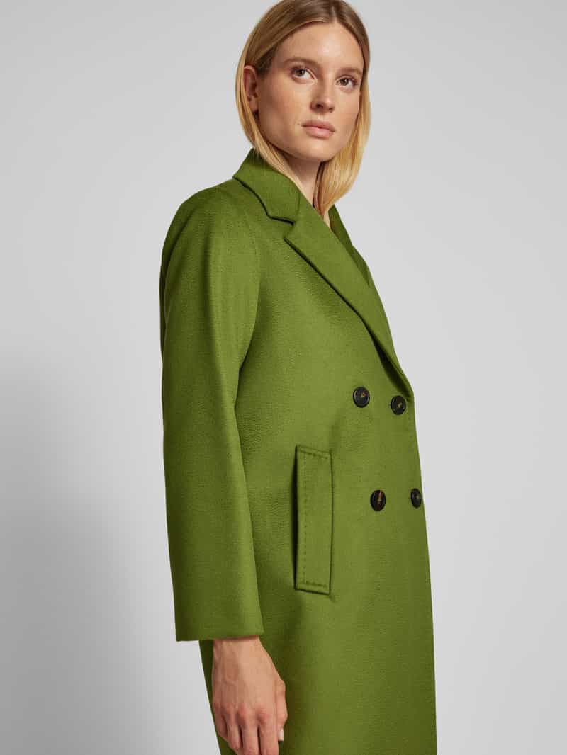 Weekend Max Mara Lange jas met reverskraag model 'ZUM'