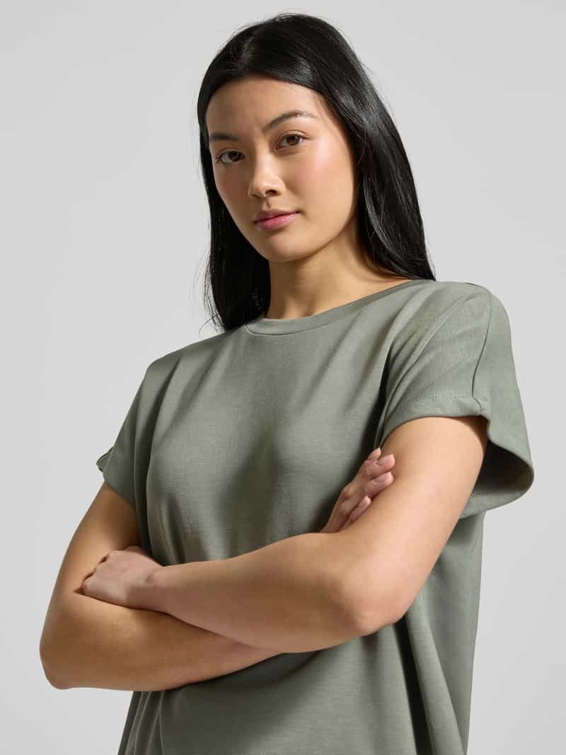 Soyaconcept Sweatshirt met geribde ronde hals model 'BANU'