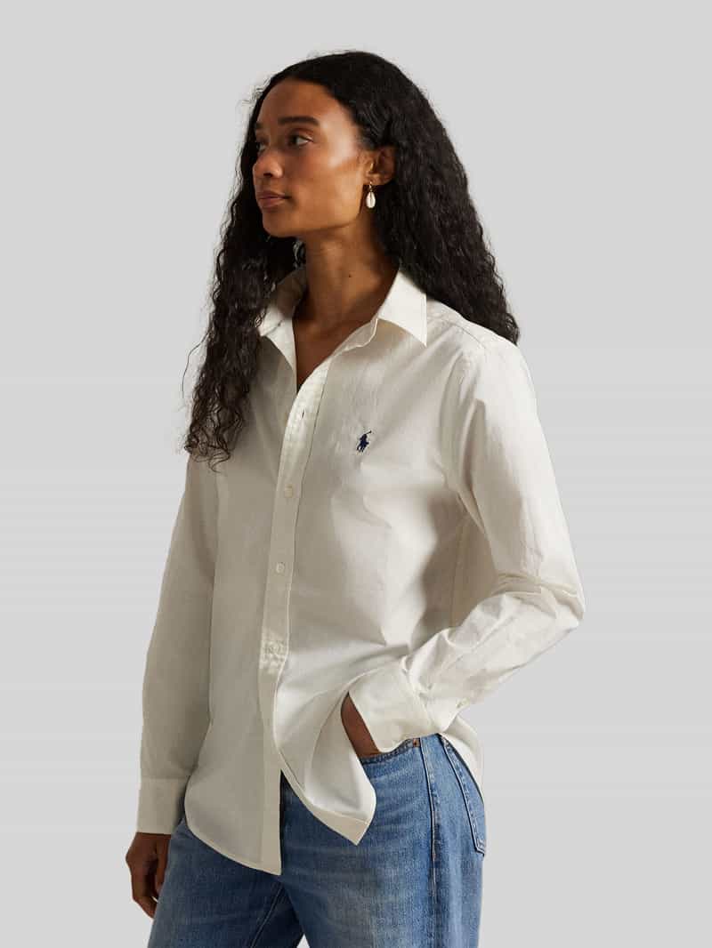Polo Ralph Lauren Overhemdblouse met doorlopende knoopsluiting