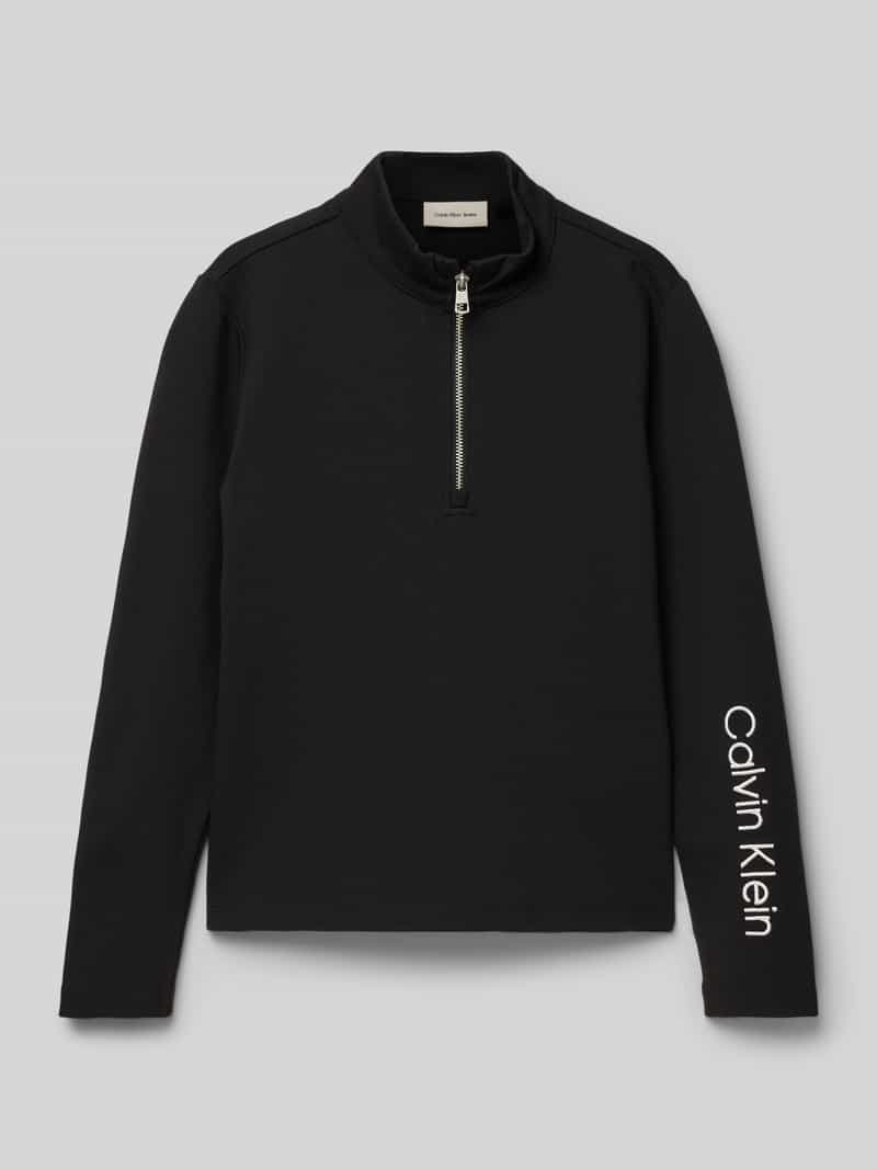 Calvin Klein Jeans Sweatshirt met labelstitching