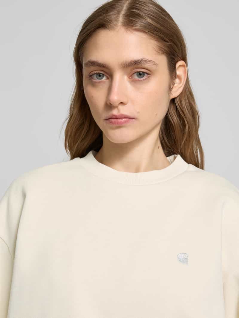 Carhartt Work In Progress Sweatshirt met logostitching model 'CASEY'