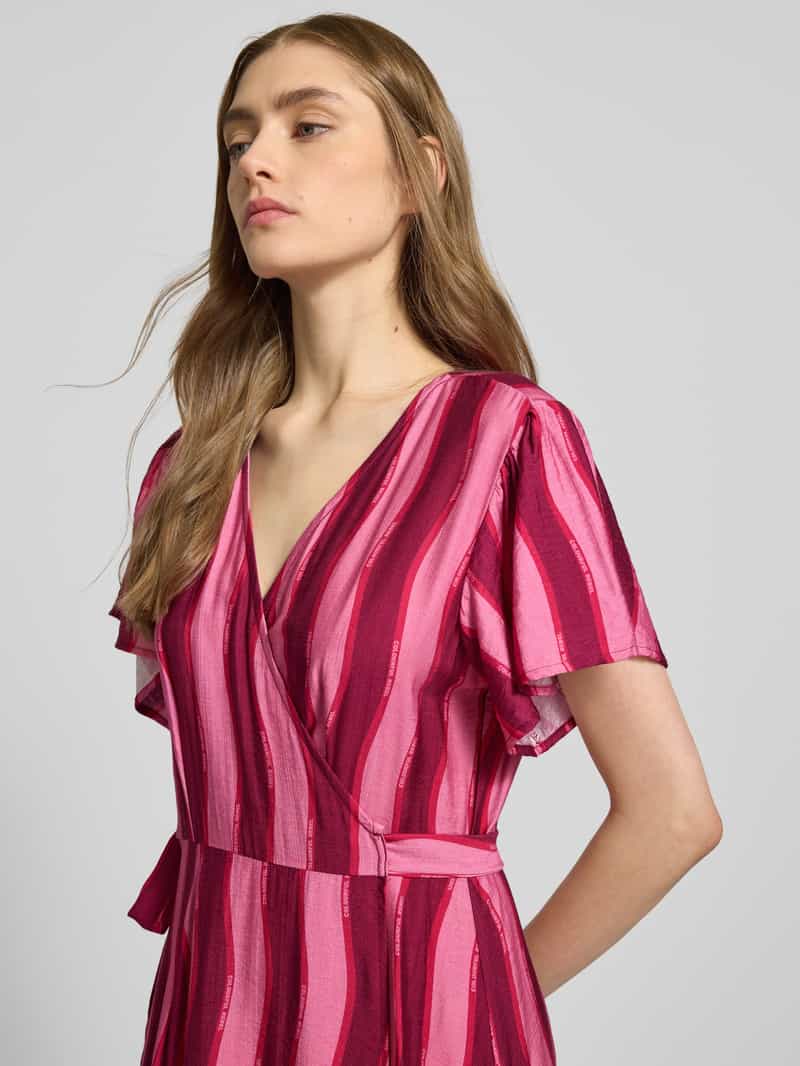 Colourful Rebel Wikkeljurk met strikceintuur model 'Ava'