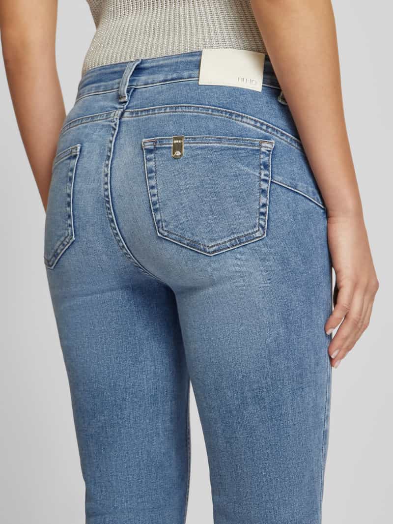 Liu Jo White Bootcut jeans in 5-pocketmodel model 'PRINCESS'