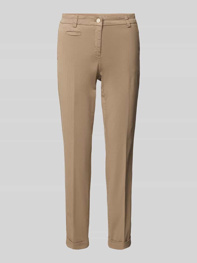 CAMBIO Slim fit broek met verkort model 'STELLA'