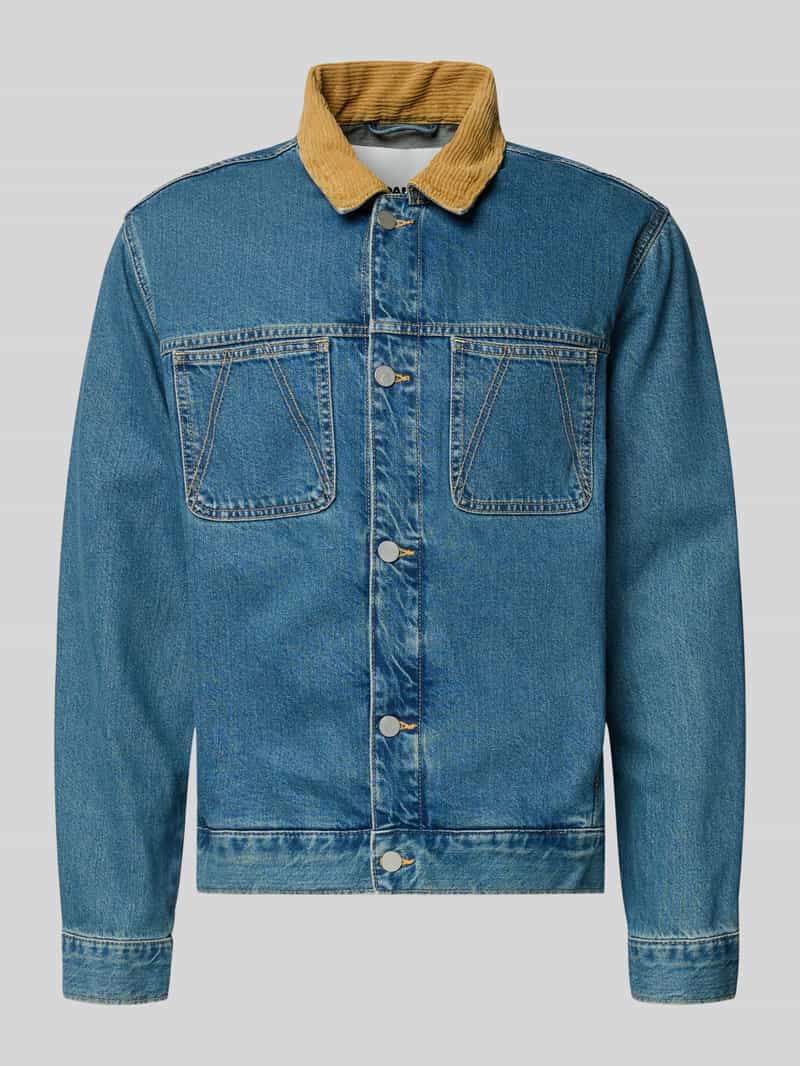 ARMEDANGELS Relaxed fit jeansjack van puur katoen model 'AASHTON'