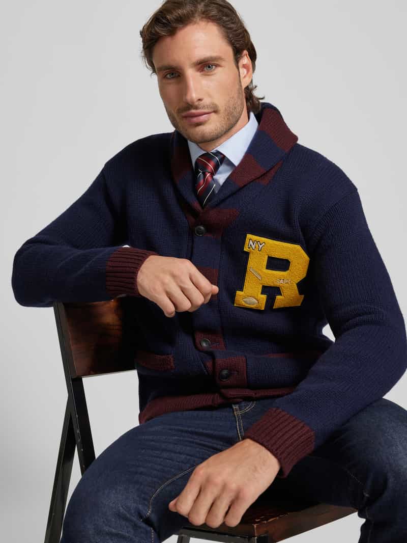 Polo Ralph Lauren Cardigan met platte kraag