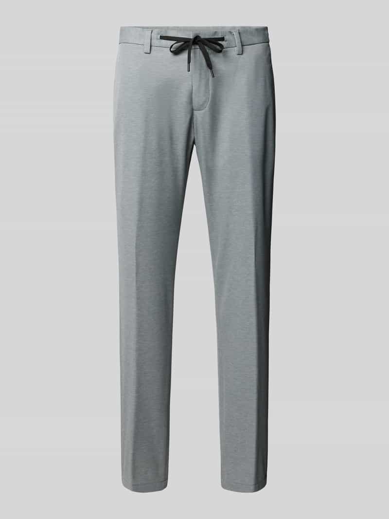 s.Oliver BLACK LABEL Regular fit pantalon met viscose