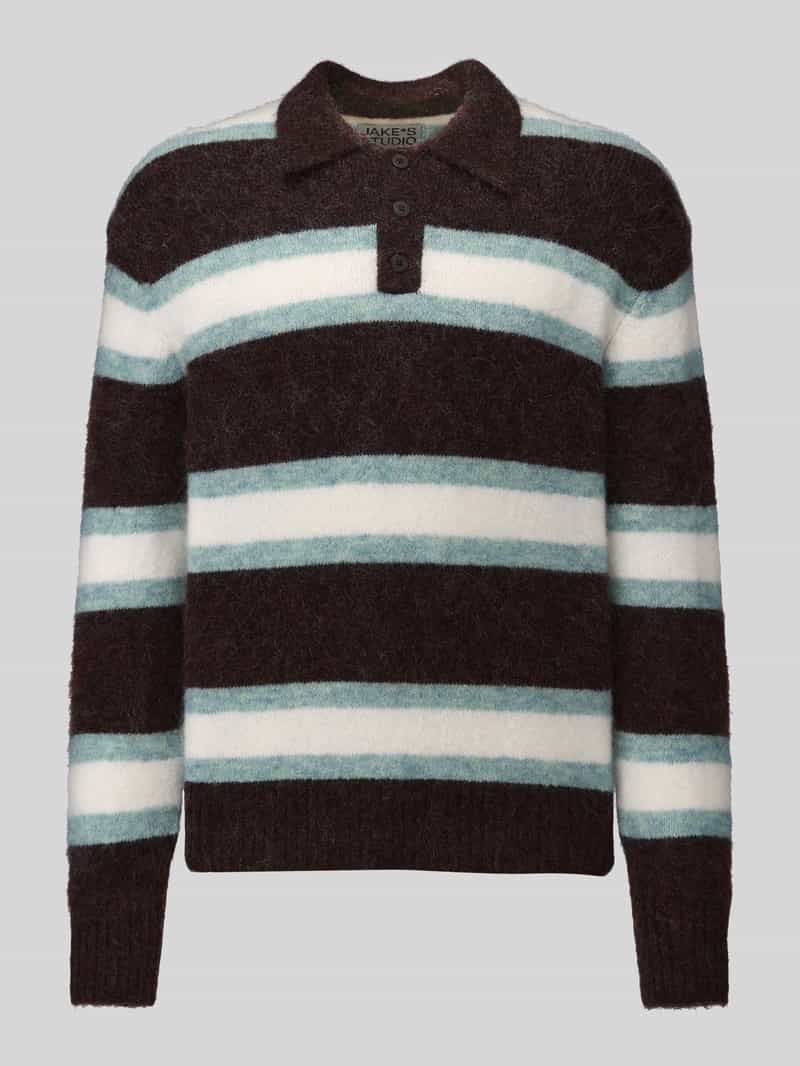 Jake*s Studio Men Regular fit pullover van wolmix