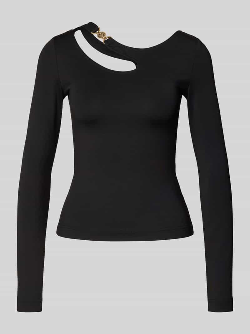 Guess Shirt met lange mouwen en labeldetail