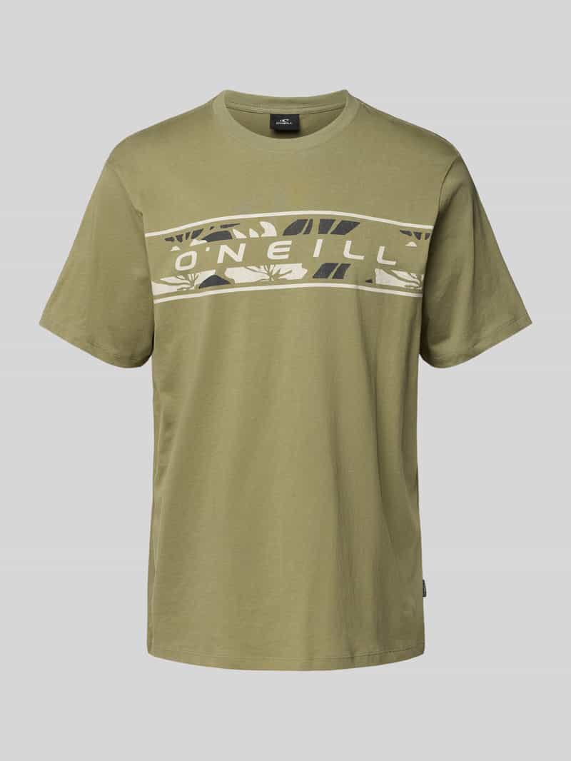 O'Neill T-shirt met labelprint