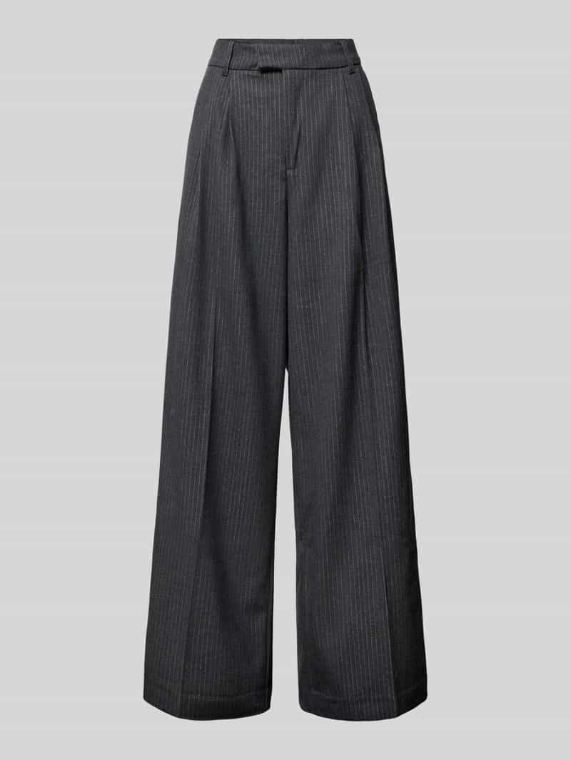 Pepe Jeans Wijde broek met viscose model 'PRISCILA'
