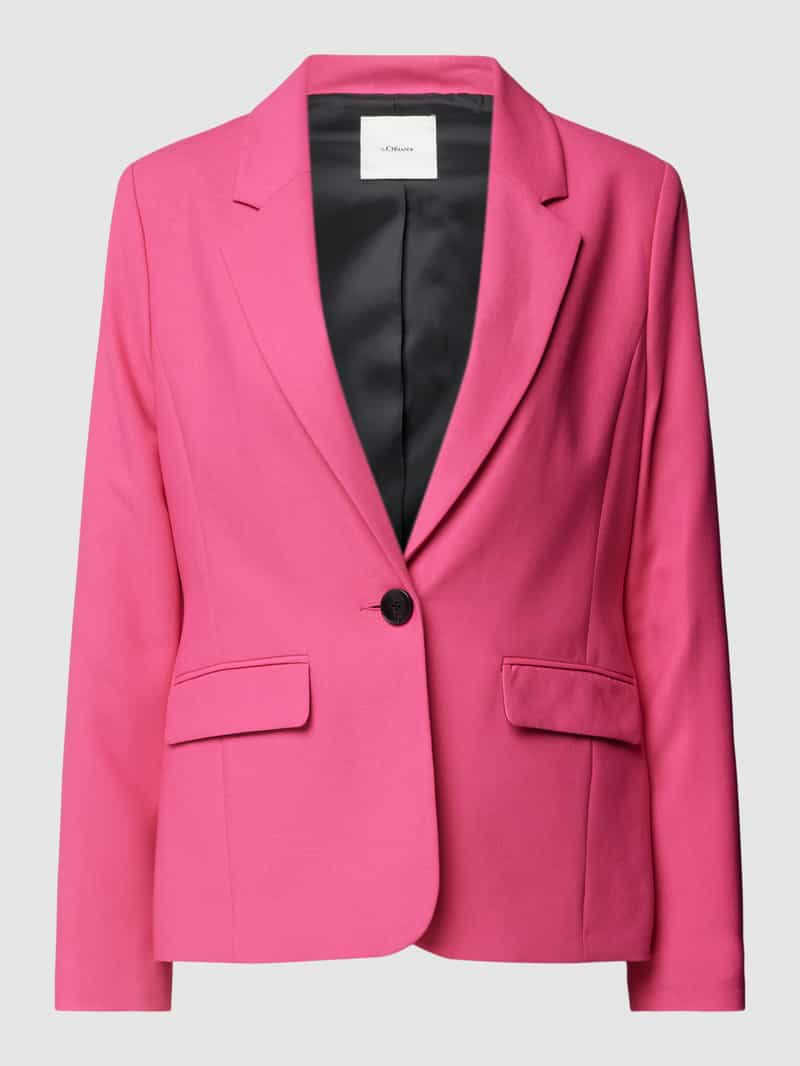 S.Oliver BLACK LABEL Blazer met klepzakken