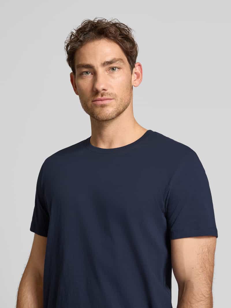 Selected Homme Regular fit T-shirt van puur katoen model 'ASPEN'